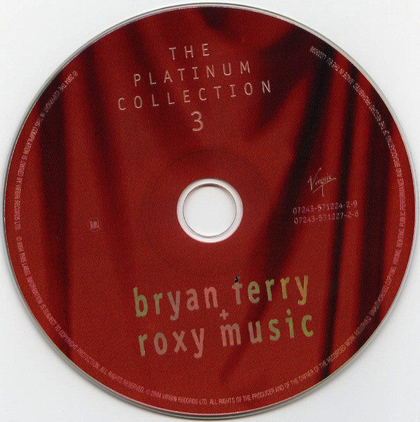 Bryan Ferry + Roxy Music : The Platinum Collection (3xCD, Comp)