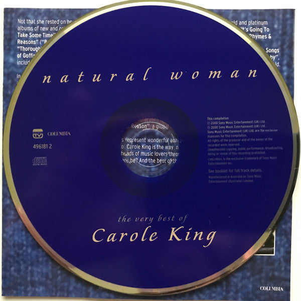 Carole King : Natural Woman, The Very Best Of Carole King (CD, Comp)