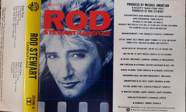 Rod Stewart : Camouflage (Cass)