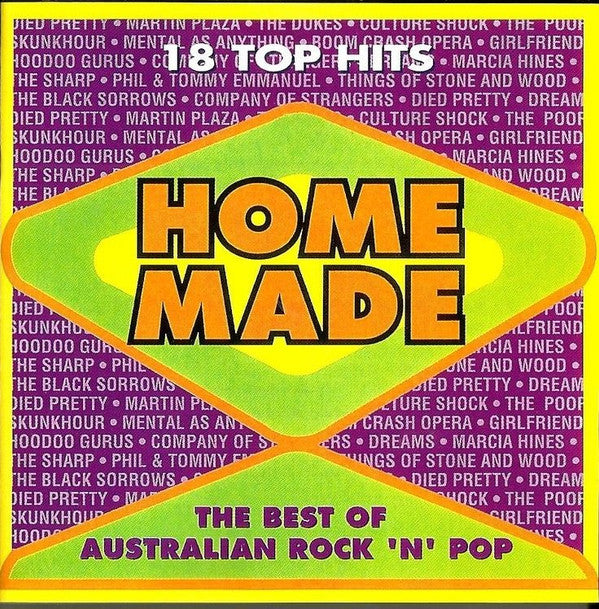 Various : Home Made - The Best of Australian Rock 'n' Pop (CD, Comp)