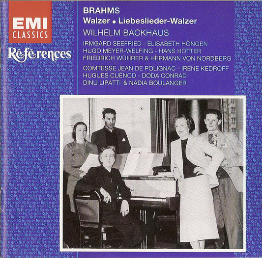 Johannes Brahms : Walzer & Liebeslieder-Walzer (CD, Comp, Mono, RM)