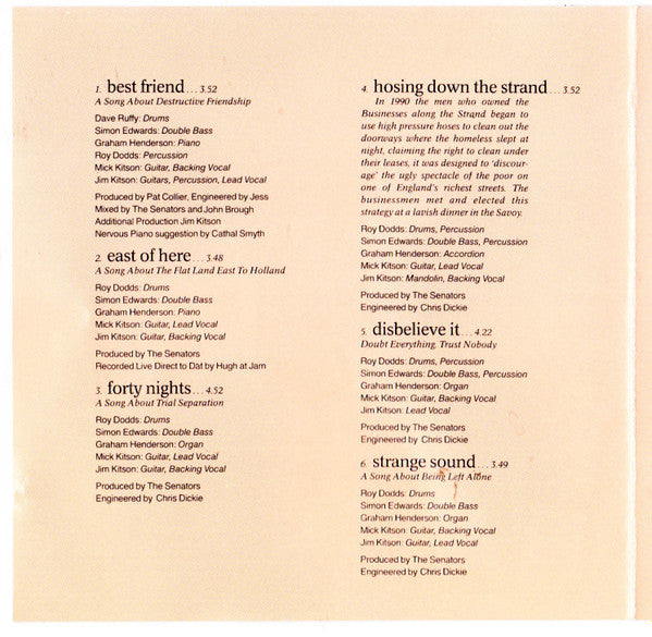 The Senators : Lovely (CD, Album)