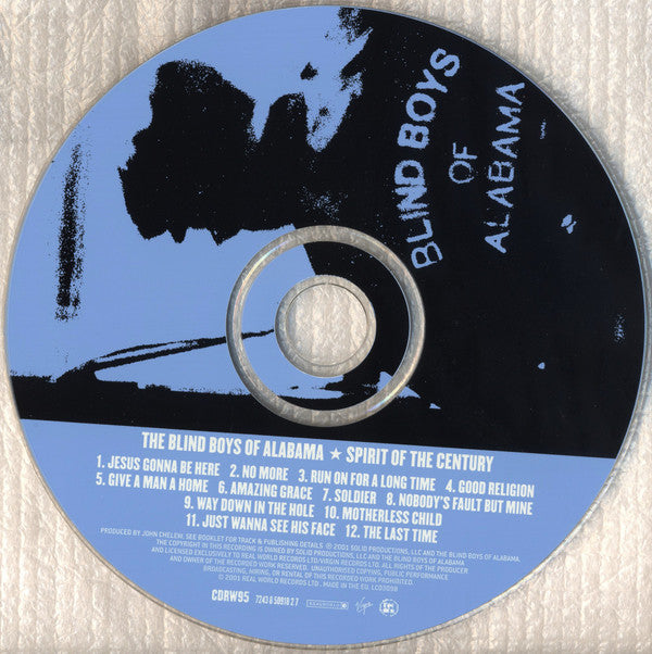 The Blind Boys Of Alabama : Spirit Of The Century (CD, Album)