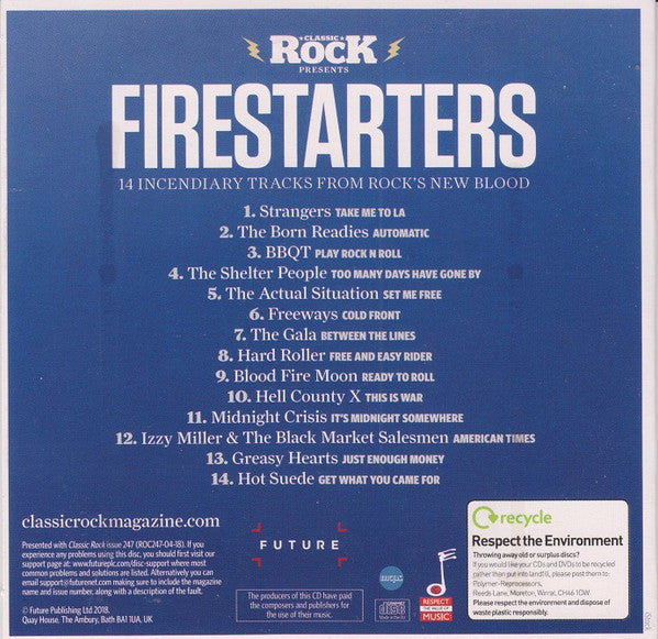 Various : Firestarters (CD, Comp, Smplr)