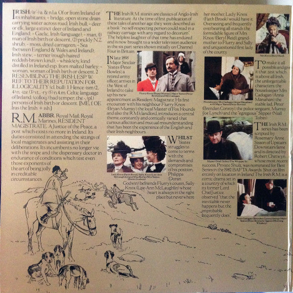 Nick Bicât* / De Danann : The Irish R.M.:Themes, Jigs And Melodies From The Television Series "The Irish R. M." (LP, Comp, Gat)