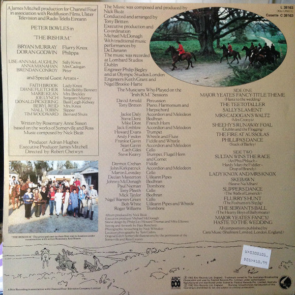 Nick Bicât* / De Danann : The Irish R.M.:Themes, Jigs And Melodies From The Television Series "The Irish R. M." (LP, Comp, Gat)