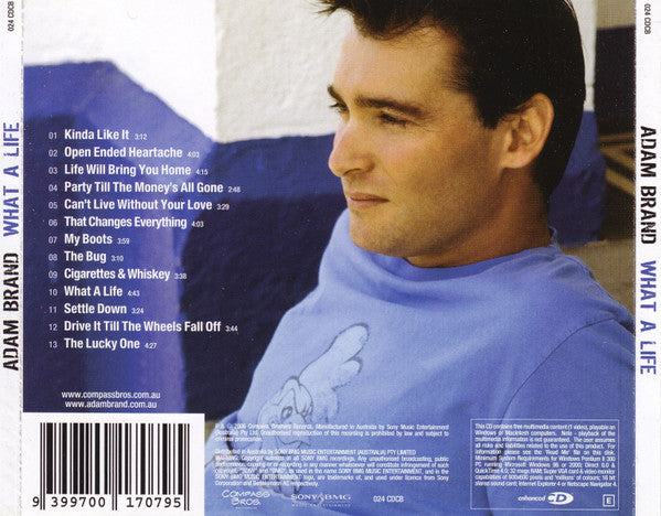 Adam Brand : What A Life (CD, Enh)
