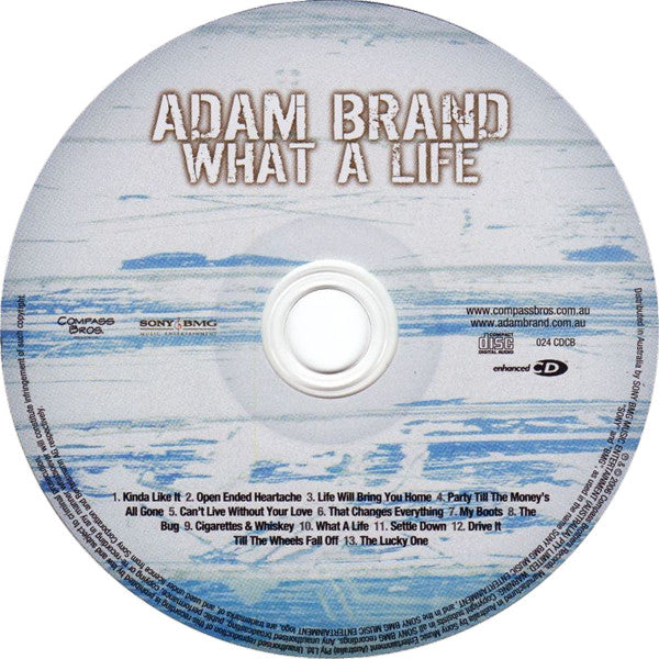 Adam Brand : What A Life (CD, Enh)
