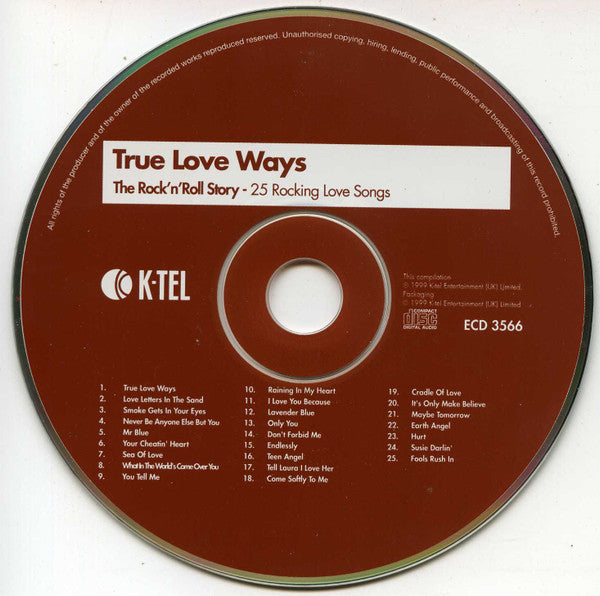 Various : True Love Ways Volume 6 (CD, Comp, P/Unofficial)