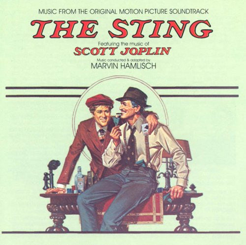 Marvin Hamlisch Featuring The Music Of Scott Joplin : The Sting (Original Motion Picture Soundtrack) (LP, Album)