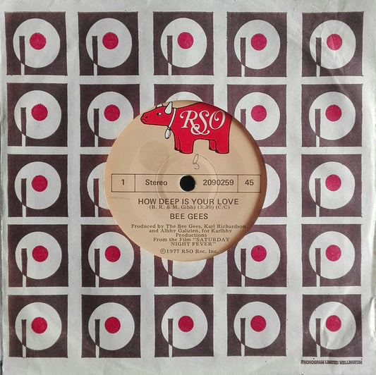 Bee Gees : How Deep Is Your Love (7", Single)