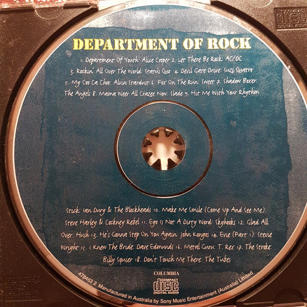 Various : Department Of Rock (CD, Comp)