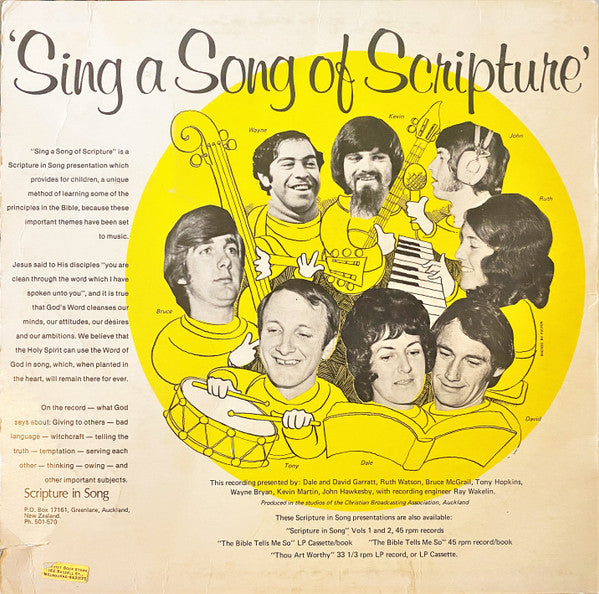 David And Dale Garratt : Sing A Song Of Scripture  (LP)