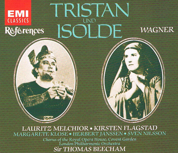 Richard Wagner, Lauritz Melchior, Kirsten Flagstad, Margarete Klose, Herbert Janssen (2), Sven Nilsson (5), Chorus Of The Royal Opera House, Covent Garden, London Philharmonic Orchestra, Sir Thomas Beecham : Tristan Und Isolde (3xCD, Mono, RE)