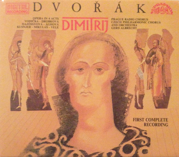 Antonín Dvořák - Leo Marian Vodička, Drahomíra Drobková, Magdaléna Hajóssyová, Lívia Ághová, Ivan Kusnjer, Peter Mikuláš, Luděk Vele, Czech Radio Choir, Czech Philharmonic Chorus & The Czech Philharmonic Orchestra / Gerd Albrecht : Dimitrij (3xCD, Album, RE, Sli)