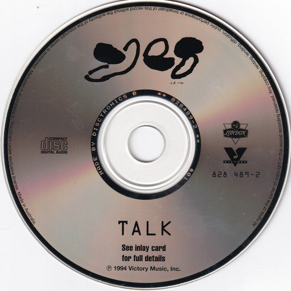 Yes : Talk (CD, Album)