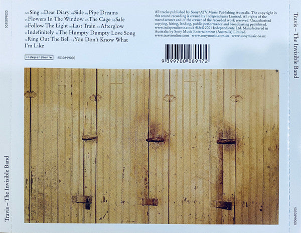 Travis : The Invisible Band (CD, Album, Ltd)
