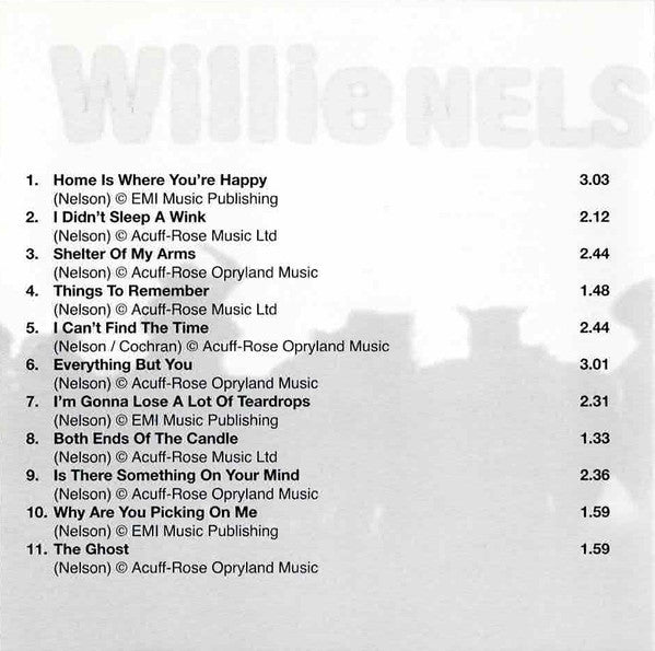 Willie Nelson : Home Is Where You're Happy (CD, Comp, RE)