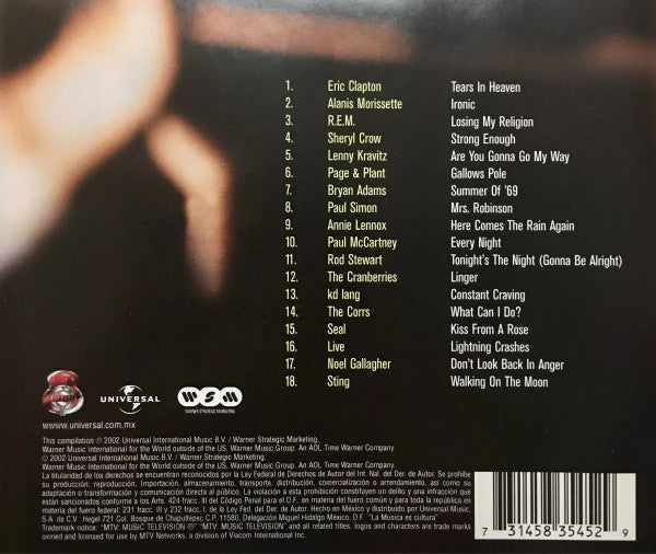 Various : The Very Best Of MTV Unplugged (CD, Comp, RE)