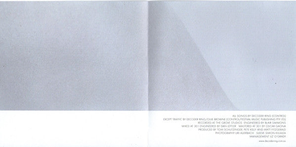 Decoder Ring : Fractions (CD, Album)