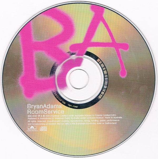 Bryan Adams : Room Service (CD, Album)