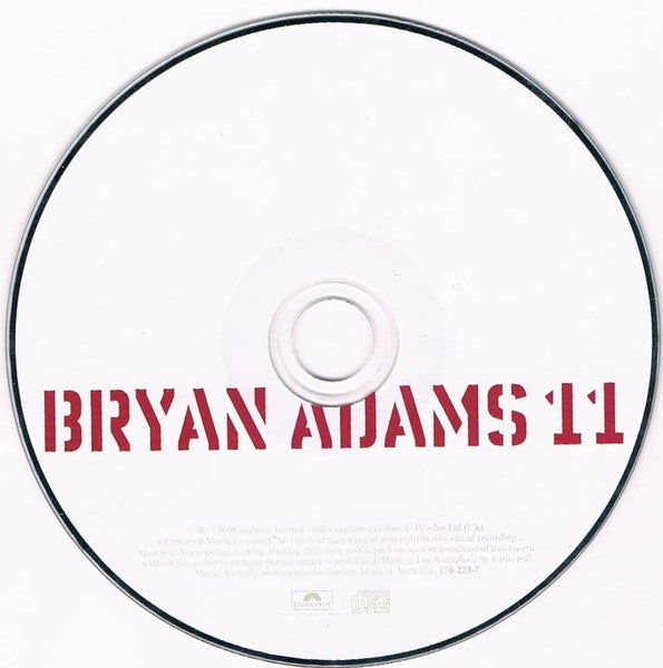 Bryan Adams : 11 (CD, Album, S/Edition)