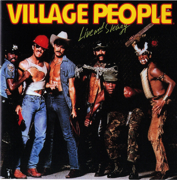 Village People : Live And Sleazy (CD, Album, RE, RP)