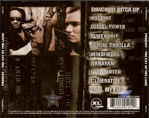 Prodigy* : The Fat Of The Land (CD, Album)
