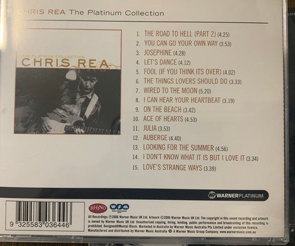 Chris Rea : The Platinum Collection (CD, Comp)