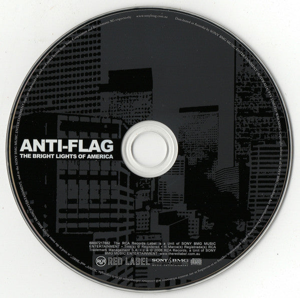 Anti-Flag : The Bright Lights Of America (CD, Album)