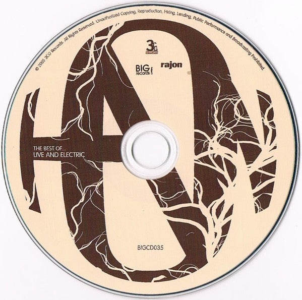 Hanson : The Best Of - Live And Electric (CD, Album + DVD-V)