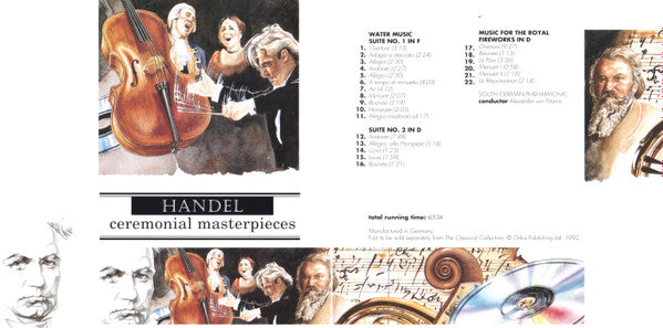 Händel* : Ceremonial Masterpieces (CD, Album, Comp)