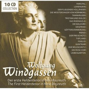 Wolfgang Windgassen : Der Erste Heldentenor In Neu-Bayreuth / The First Heldentenor In New-Bayreuth (10xCD + Box, Comp)