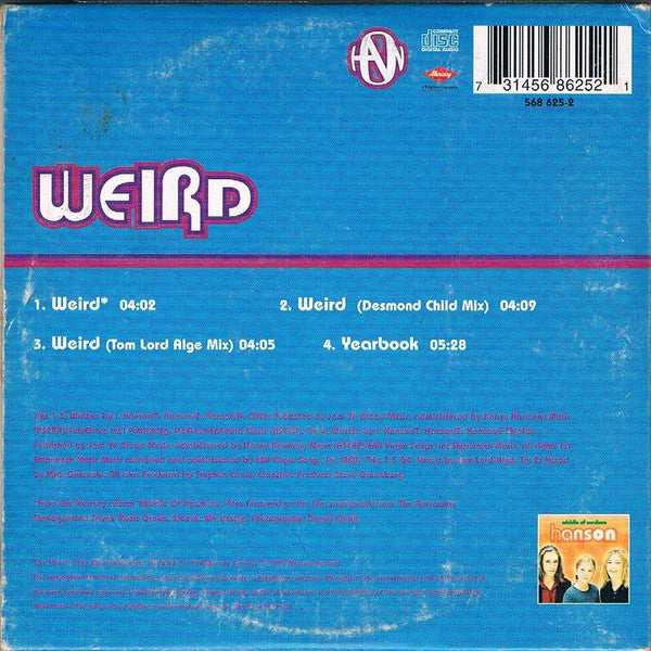 Hanson : Weird (CD, Single)