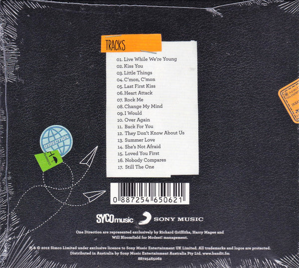 One Direction : Take Me Home (CD, Album, Dlx)