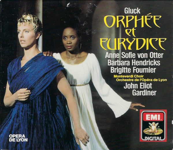 Gluck* - Anne Sofie Von Otter, Barbara Hendricks, Brigitte Fournier / Monteverdi Choir*, Orchestre De L'Opéra De Lyon, John Eliot Gardiner : Orphée Et Eurydice (2xCD, Album)