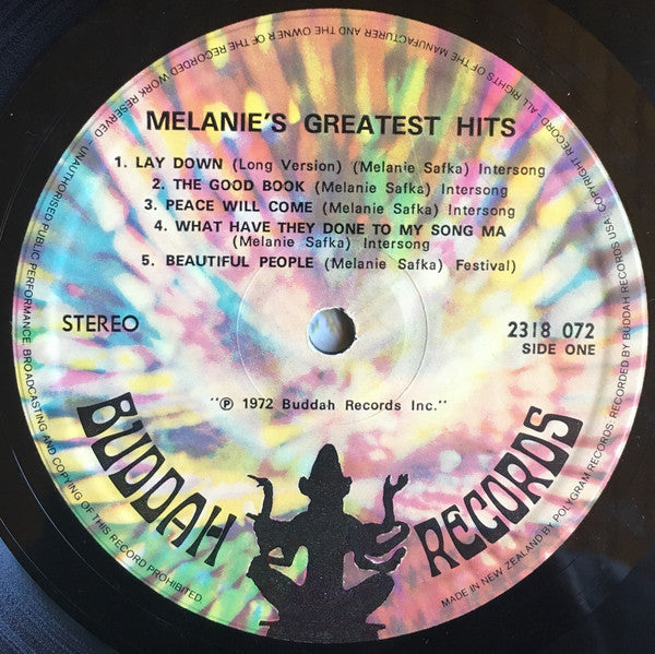Melanie (2) : Melanie's Greatest Hits (LP, Comp)
