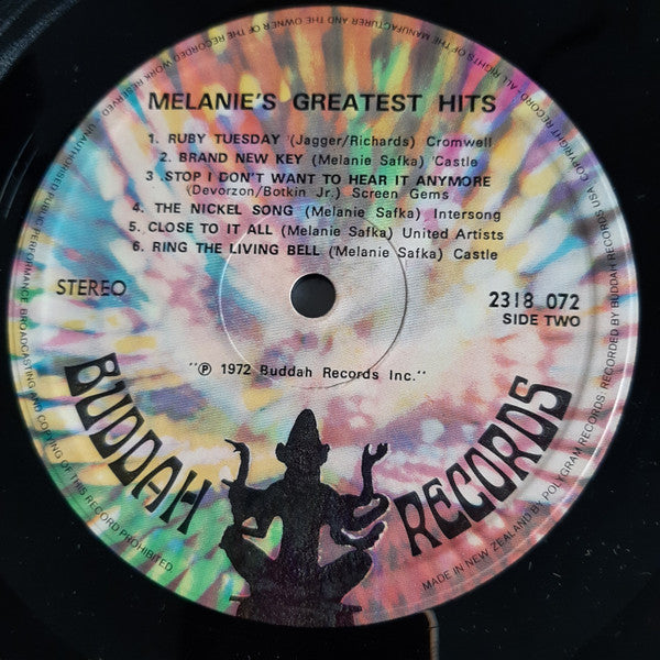 Melanie (2) : Melanie's Greatest Hits (LP, Comp)