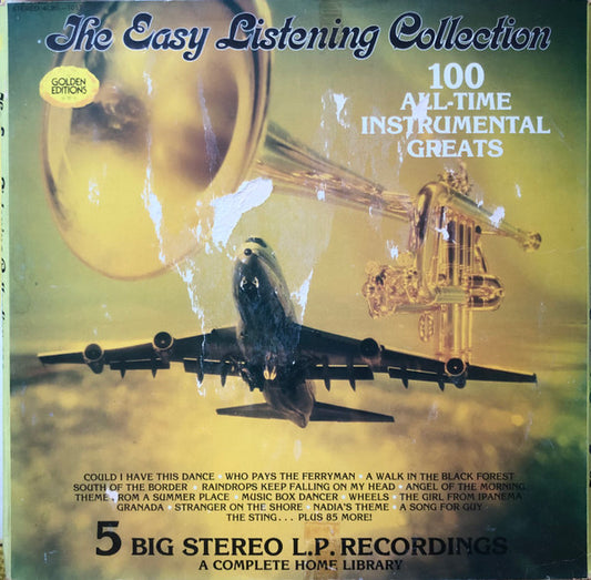 Various : The Easy Listening Collection 100 All-Time Instrumental Greats (5xLP)