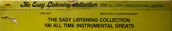 Various : The Easy Listening Collection 100 All-Time Instrumental Greats (5xLP)