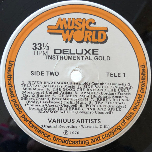 Various : The Easy Listening Collection 100 All-Time Instrumental Greats (5xLP)