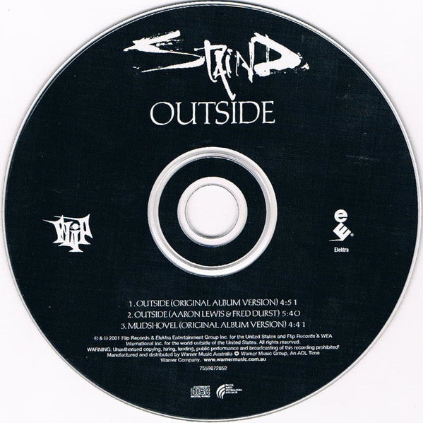 Staind : Outside (CD, Single)