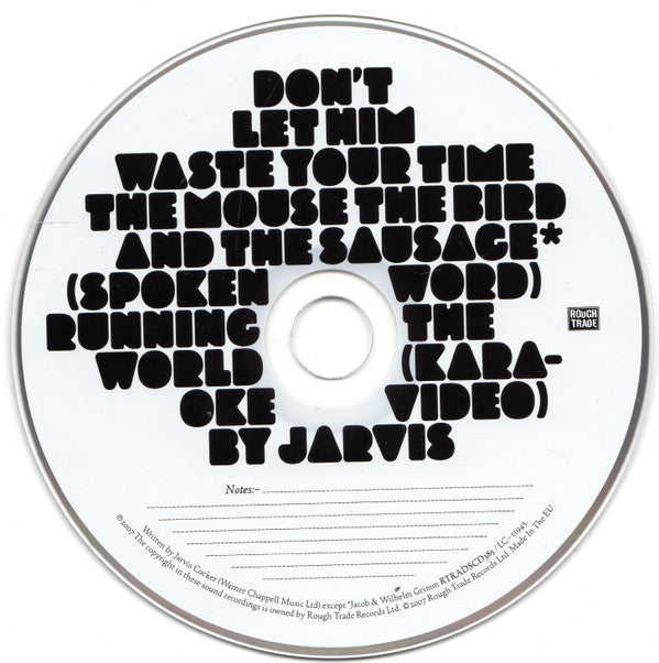 Jarvis Cocker : Don't Let Him Waste Your Time (CD, Single, Enh, Dig)