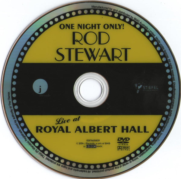 Rod Stewart : One Night Only! Rod Stewart Live At Royal Albert Hall (DVD)