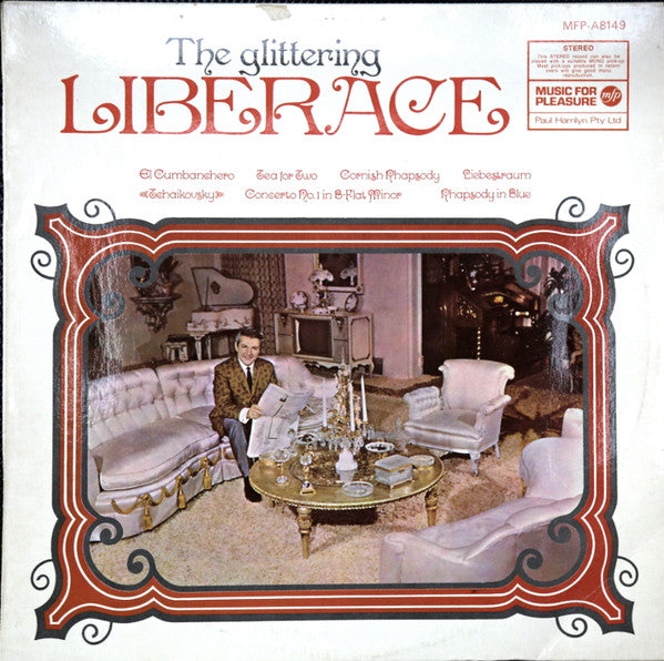 Liberace : The Glittering Liberace (LP, Comp)