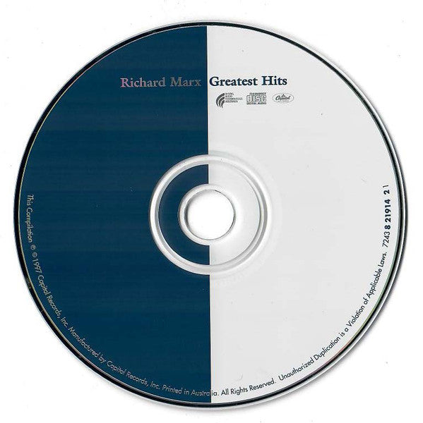 Richard Marx : Greatest Hits (CD, Comp)