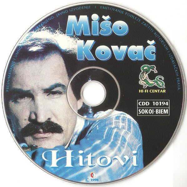 Mišo Kovač : Hitovi (CD, Comp)
