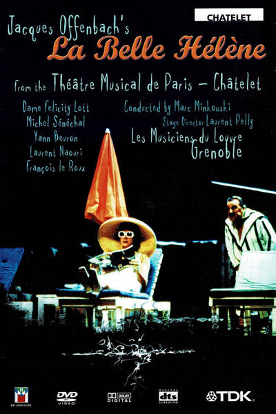 Jacques Offenbach / Les Musiciens Du Louvre, Felicity Lott, Michel Sénéchal, Yann Beuron, Laurent Naouri, François Le Roux , Conducted By Marc Minkowski : La Belle Hélène (DVD-V, Multichannel, PAL)