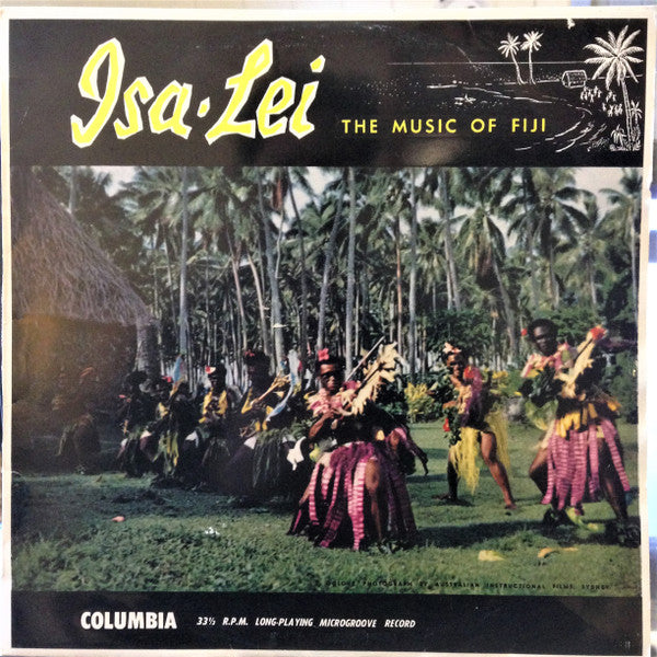 Various : Isa Lei - Music Of Fiji (LP)