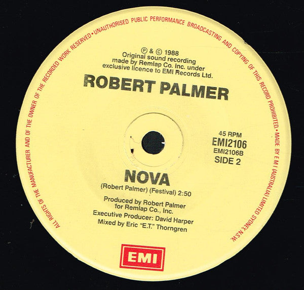 Robert Palmer : Simply Irresistible (7")